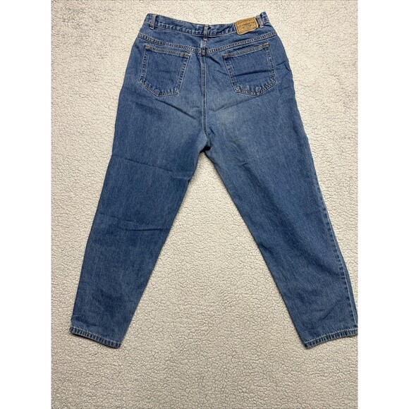 Liz Claiborne Lizwear Jeans Classic Fit Straight Women's 16 Short Blue High Rise - Picture 8 of 10